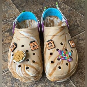 Crocs Cinnamon Toast Crunch All Terrain Slip On Clog Clogs- Men’s 10/Women’s 12